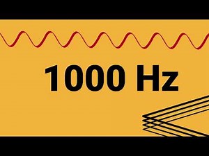 This is what 1 000 Hz tone / frequency sounds like