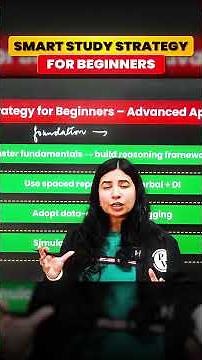 GMAT Beginner Strategy | Smart Plan to Score 700+ #shorts #gmatbypw