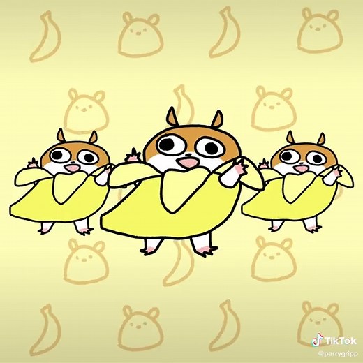 Hamster Banana | Cute Hamster Eating a Banana