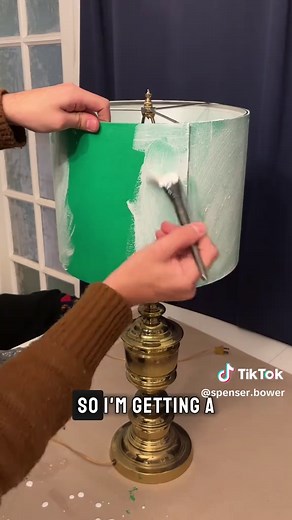 DIY Tiffany & Co. Inspired Lace Lampshade Tutorial