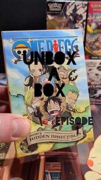 Unbox a box - episode 1 #unboxing #onepiece #surprisebox #collection
