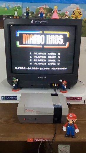 Mario Bros classic - 1983 #mariobros #nes #retrogaming #nostalgia #supermario #nintendo #gaming #reel | SortiGames
