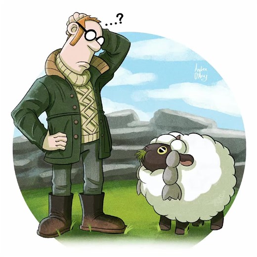The Farmer (Shaun the Sheep) and Wooloo timelapse 🐑 #pokemon #wooloo #pokemonwooloo #shaunthesheep #thefarmer #shaunthesheepfarmer #pokemonaardman #aardman #themisadventuresofsirfetchdandpichu #pokemontales