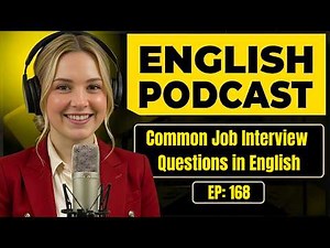 How to Talk About Common Job Interview Questions in English | English Conversation Practice