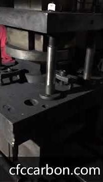 carbon brush material production process 1, press to size. material composition, cleaning