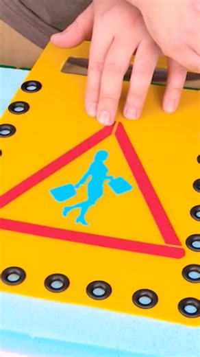 151K views · 191 reactions | How a caution sign becomes a fashion statement bag | 5-Minute MAGIC | Facebook