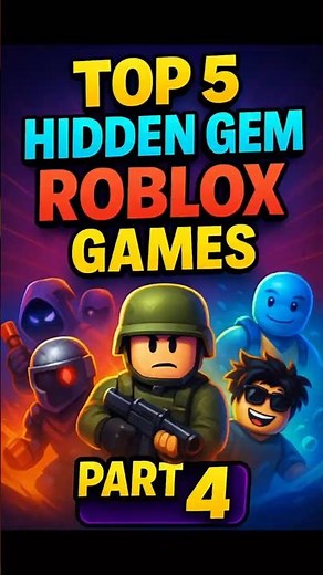 TOP 5 HIDDEN GEM ROBLOX GAMES BLOWING UP RIGHT NOW - PART 4