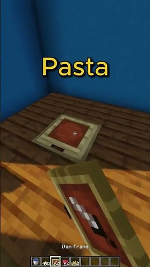 Build Hacks! Pasta #minecraft #minecraftbuilding #shorts #build #pasta