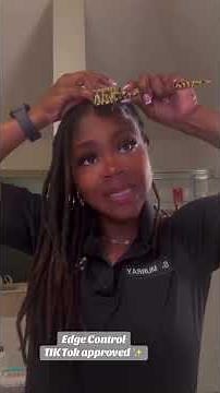 How to Do Edges on 4C Hair (Beginner) 🎯 | Step-by-Step, No Flakes #bestedgecontrol #haircare