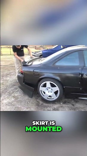 Car Build: Attaching Skirt & Rear Bumper (Fixing Aero) #shorts