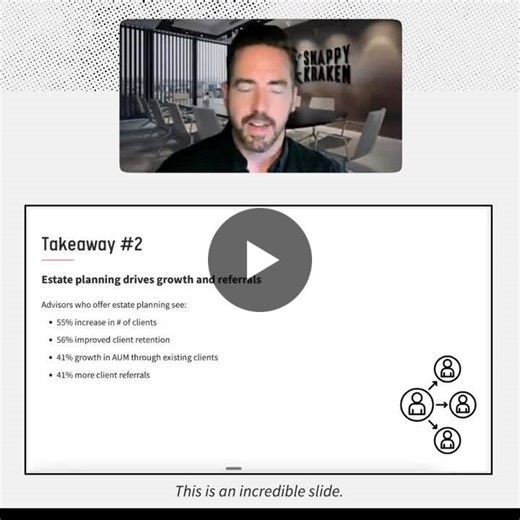 Estate Planning Drives Growth in Advisory Practices | Snappy Kraken posted on the topic | LinkedIn