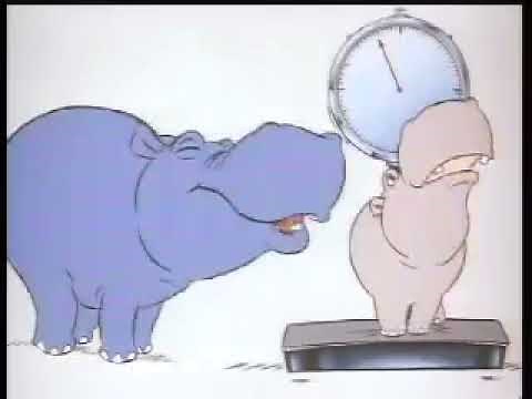 Cadbury's Chomp Chocolate Hippo Advert 1980s Classic!