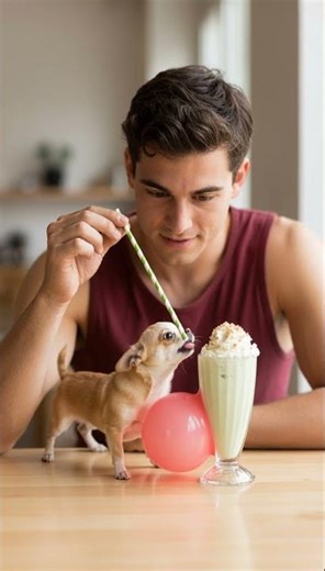 Can a dog drink milkshake?