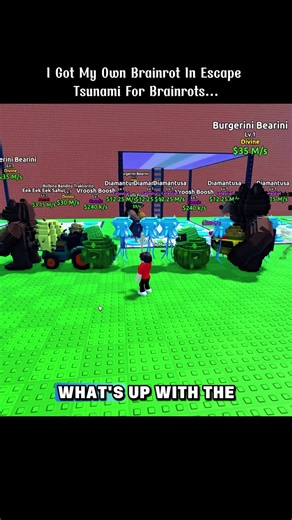 I Got My Own Brainrot In Escape Tsunami For Brainrots...Part 2 #roblox #brainrot #robloxfyp #robloxgames