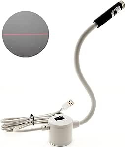 Sewing Guide Light Sewing Machine Quilting Red Line Cross with Dot Adjustable Dot for Pinning location (Line)