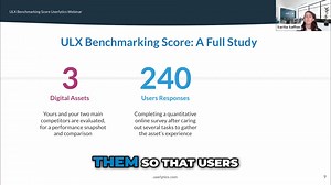 The ULX® Benchmarking Score is NOT your average index—it’s much more. Unlike other scores, the ULX® dives deep.Not only does it evaluate your digital asset, but it also puts your top two competitors in the mix, giving you a 360-degree view of where you stand. 🙌 You get data from 240 users completing tasks in real-life scenarios. We've got a full webinar that breaks down what the ULX® Benchmarking Score is. Watch it here 👉 https://bit.ly/3zFgSHf #UserExperience #Benchmarking #UXResearch #Digita