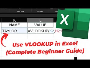 How to Use VLOOKUP in Excel (Complete Beginner Guide)