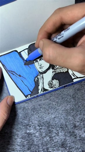 Artzade | How to draw France 🇫🇷🔥 "Napoleon" . . . #easyart #artist #drawing #france🇫🇷 #france #napoleon #paris #çizim #çizimdefteri #sketch... | Instagram