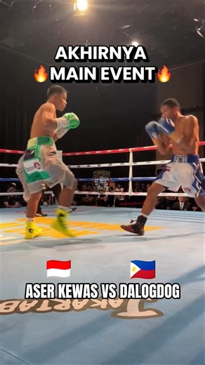 ASER KEWAS VS DALOGDOG #kartelcombat #boxing #wba #aserkewas #dalogdog #indonesia #philippines #fyp