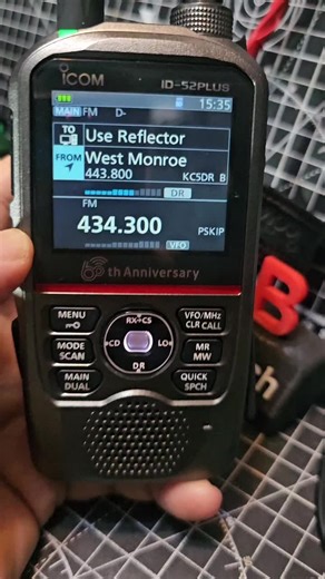 ICOM ID-52 , SD Card Mode via USB Cable