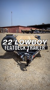 Southland Trailers 22' Lowboy Flatdeck Beavertail • Tandem 7,000 lb. Lippert Spring Axles • ST235/80R16 E Steel Wheels • Electric Self Adjusting Brakes • HSS Structural Tubing Frame • Slide in Aluminum Ramps • 7 Wire RV Plug • Bolted Drop Leg Jacks • 21,000 lb. Demco Adjustable Coupler • HD Fir Plank Deck See your dealer today or our website for more information. https://southlandtrailers.com/listings/lb18t-14-slide-in-ramps-2-beavertail/ | Southland Trailers