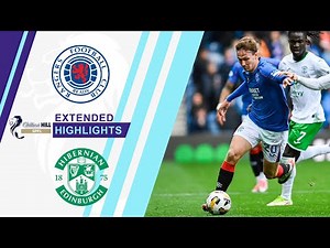 Rangers vs. Hibernian: Extended Highlights | SPFL | CBS Sports Golazo - Europe
