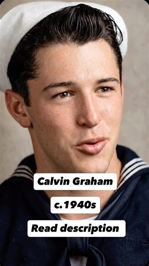 Calvin Graham, photographed during his U.S. Navy service in World War II, is remembered as the youngest known American serviceman to serve and fight in the conflict. Born in 1930, Graham enlisted at just 12 years old by falsifying his age after the attack on Pearl Harbor. He served aboard the USS South Dakota, taking part in major Pacific battles, including the Naval Battle of Guadalcanal in 1942, where he was wounded. His age was later discovered, leading to his discharge, but decades afterward