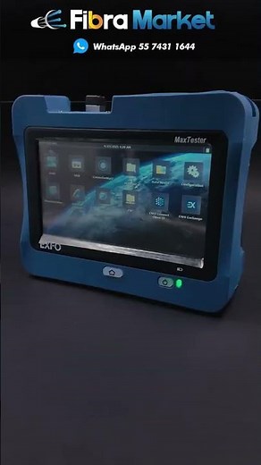 ¿Ya conoces el OTDR EXFO? 👀. #FIBRAMARKET #foryoupage #fibraoptica #otdr #EXFO