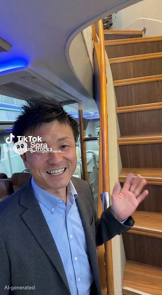 三菱ふそうエアロキング復活！最新装備多数！？#大型バス #エアロキング
