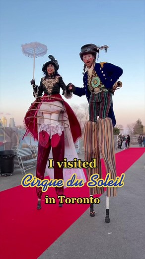The most incredible circus is back in Toronto! 🎪 #ThingsToDoInToronto #TikTokToronto #The6ix #TorontoEvents #CirqueDuSoleil #Theatre