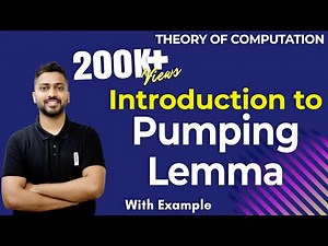 Pumping lemma for regular languages in TOC with examples Video Lecture | Crash Course: Computer Science Engineering (CSE)