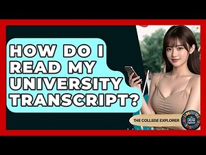 How Do I Read My University Transcript? - The College Explorer
