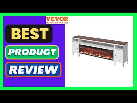 Best Fireplace TV Stand, Farmhouse Fireplace TV Stand Review