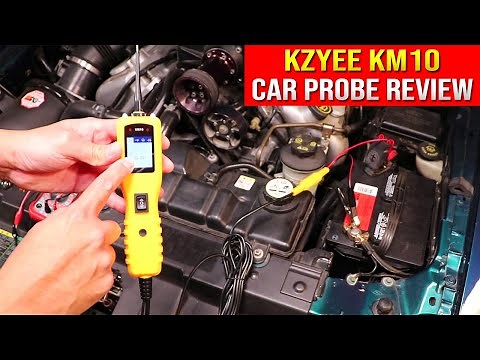 Test your car's wiring with a Super Probe! (KZYEE KM10 Review, Power Probe Alternative)