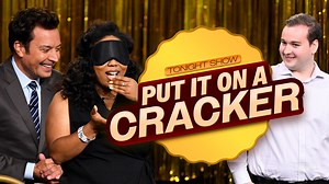265K views · 626 reactions | Audience members try to guess what three foods are on a cracker in Put It On A Cracker! | The Tonight Show Starring Jimmy Fallon | Facebook