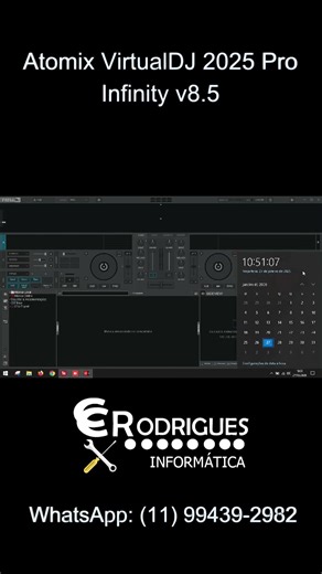 Atomix VirtualDJ 2025 Pro Infinity v8.5 - Completo e Vitalício