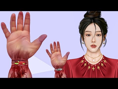 ASMR Maggot Infested Hand Removal | Severely Injured Animation
