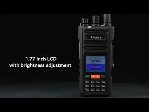 NEW Ailunce HA2 — A complete list of all button functions on the HA2 high-power ham radio