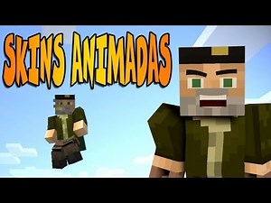 "SKIN ANIMADA!!" | MINECRAFT ANIMATED PLAYER MOD REVIEW