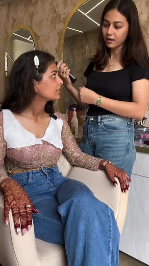 Loved creating this radiant engagement look for our beautiful bride #makeup #makeuplover #makeupartist #makeuplook #makeup