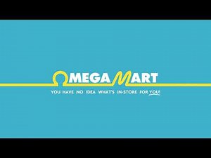 Omega Mart Jingle and Logo Animation [1440p Recreation] (original colors version)