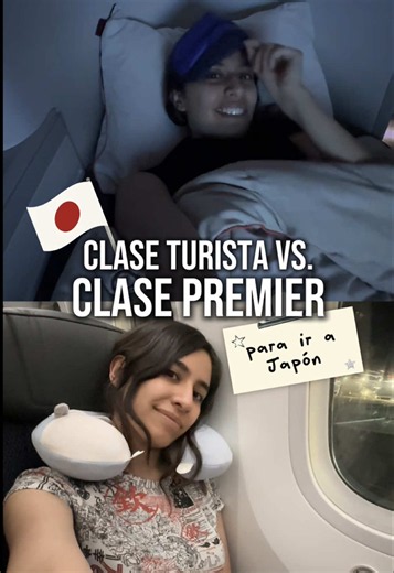 ¿Vale la pena viajar en Premier a Japón? 👀🇯🇵 Clase Turista vs. Clase Premier ¿Qué cambia entre clase turista y clase Premier en un vuelo de casi 15 horas a Japón? ✈️🇯🇵 En este video te enseño los asientos, amenidades, comida, snacks, precios y mi opinión después de viajar en ambas. ¿Pagarías la diferencia para viajar en Premier o prefieres ahorrar ese dinero y volar en turista? #japonviaje #japantravelguide #japantraveltips