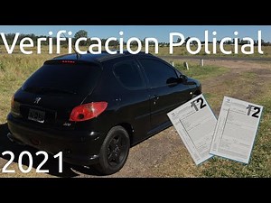 Verificacion Policial - Como Sacarla - Como es? Formulario 12
