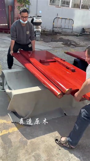 Antique Chinese Begonia Wood Gate | Beautiful Courtyard Entrance #woodendoor #viralvideo #carpentry