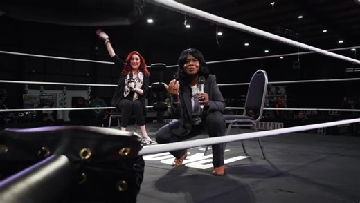 WWE Hall Of Famer Jacqueline Moore calling out “The Queen” Charlotte Flair at FTLOW this past weekend | For the Love of Wrestling
