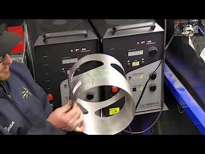 SS Assembly welded with IPG LightWELD using IPG presets for tack welding, fusion, and wire welding