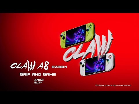 Claw A8 BZ2EM - Grip and Game | MSI