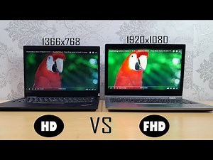 Perbedaan Resolusi LCD HD vs Full HD | 1366x768 VS 1920x1080