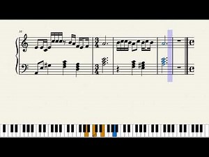 VC3000のど飴（ピアノ楽譜）後半ゆっくり・簡単あり