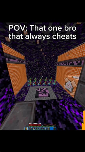 “Say you swear you didn’t cheat” #minecraft #scliffer #relatable #funny #joke